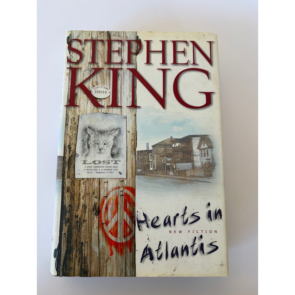 Stephen King Hearts in Atlantis Hardcover 1999 1st Edition 2nd Print Scribner